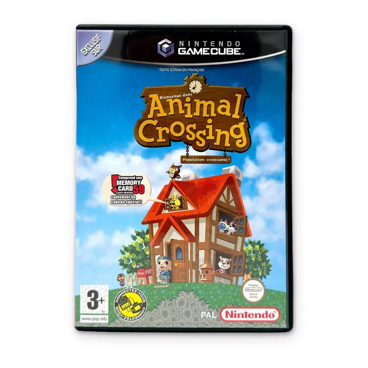 Animal Crossing Nintendo GameCube GC PAL Multilingua ITA con Manuale Testato