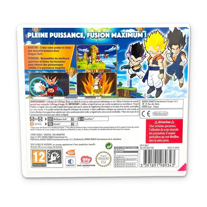 Dragon Ball Fusions Nintendo 3DS 2DS PAL EUR ITA Multilingua Completo Testato — foto 2