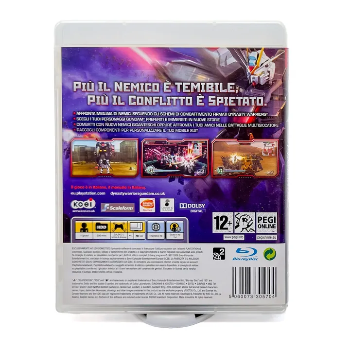 Dynasty Warriors Gundam 2 PS3 PlayStation 3 PAL ITA Completo Disco Come Nuovo — foto 2