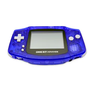 Game Boy Advance GBA Clear Blue Trasparente – Scocca Nuova Custom