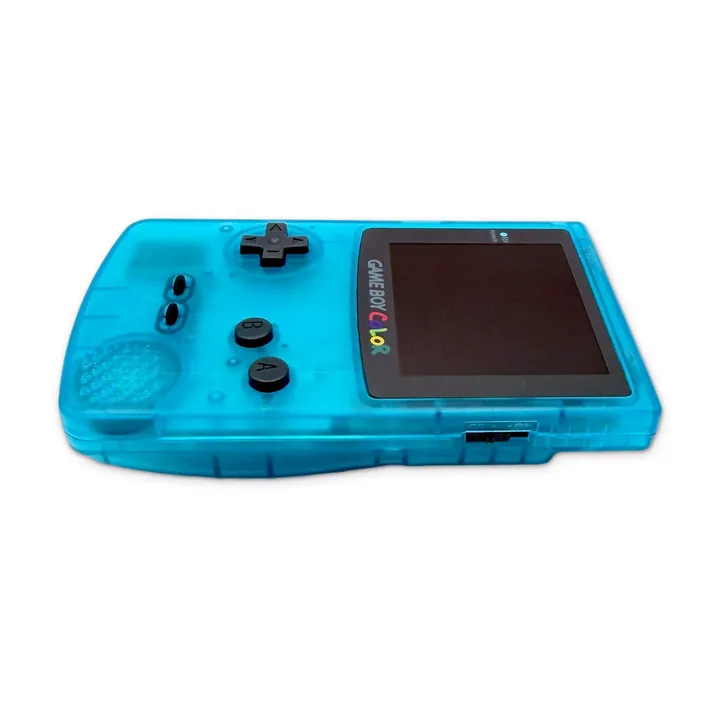 Nintendo Game Boy Color GBC IPS Hispeedido USB-C Ricaricabile Azzurro CGB-001 — foto 5