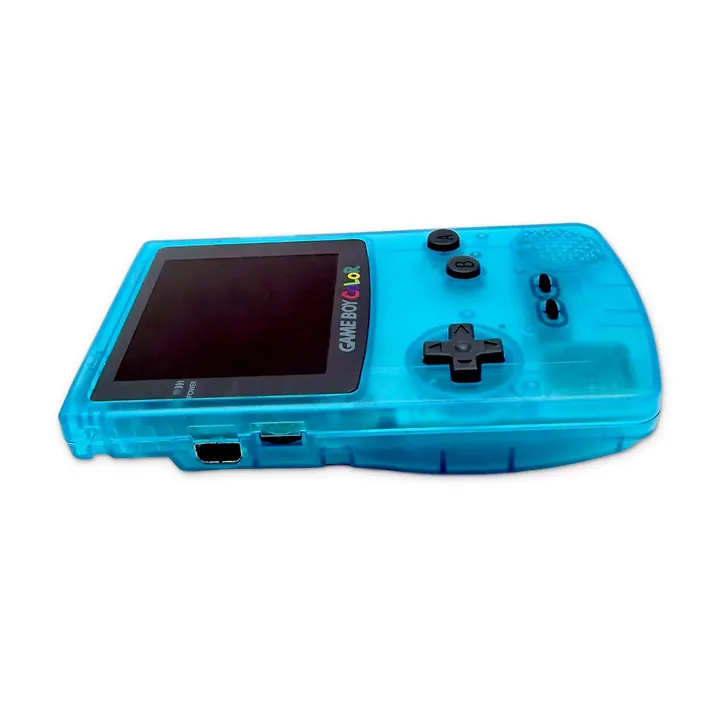 Nintendo Game Boy Color GBC IPS Hispeedido USB-C Ricaricabile Azzurro CGB-001 — foto 7