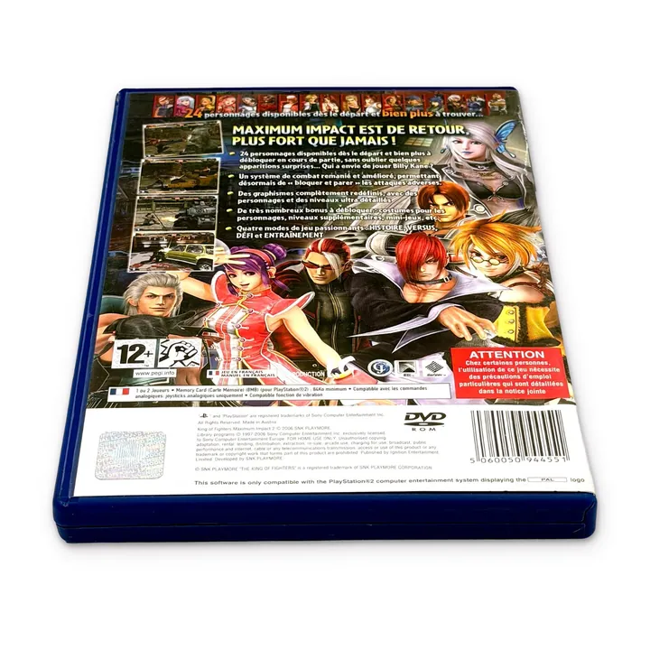 The King of Fighters Maximum Impact 2 KOF PS2 PlayStation 2 PAL FR Multi ITA — foto 4