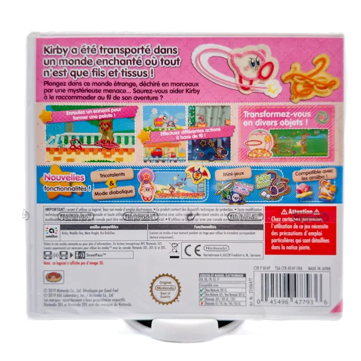 Kirby e la Nuova Stoffa dell'Eroe Nintendo 3DS PAL EUR ITA Nuovo Sigillato — foto 2