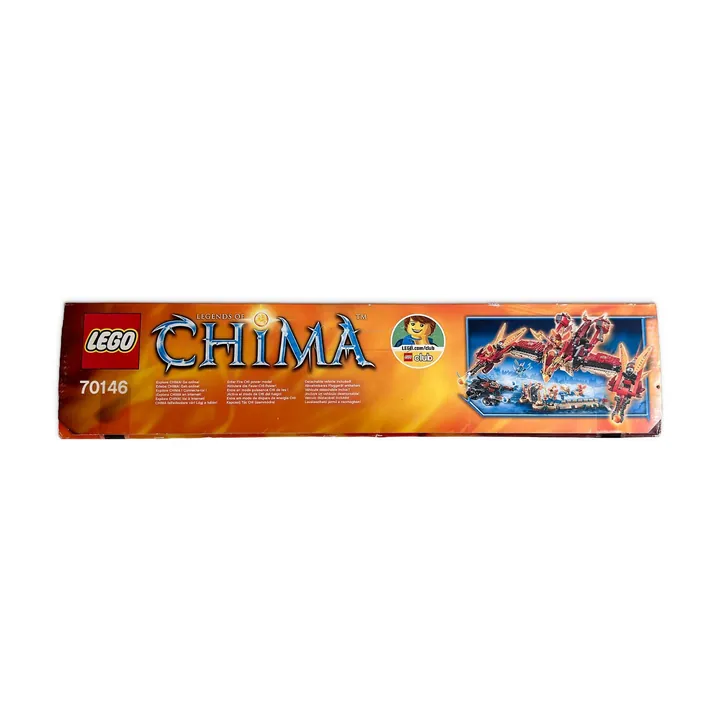 LEGO 70146 Legends of Chima Tempio del Fuoco Fenice Volante Nuovo Sigillato MISB — foto 2