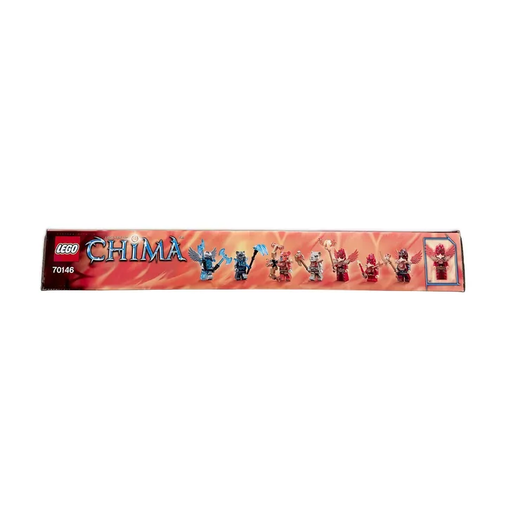 LEGO 70146 Legends of Chima Tempio del Fuoco Fenice Volante Nuovo Sigillato MISB — foto 5