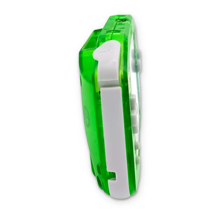 Nintendo Game Boy Advance GBA Custom Pokemon Bulbasaur Verde Trasparente Testata — foto 2