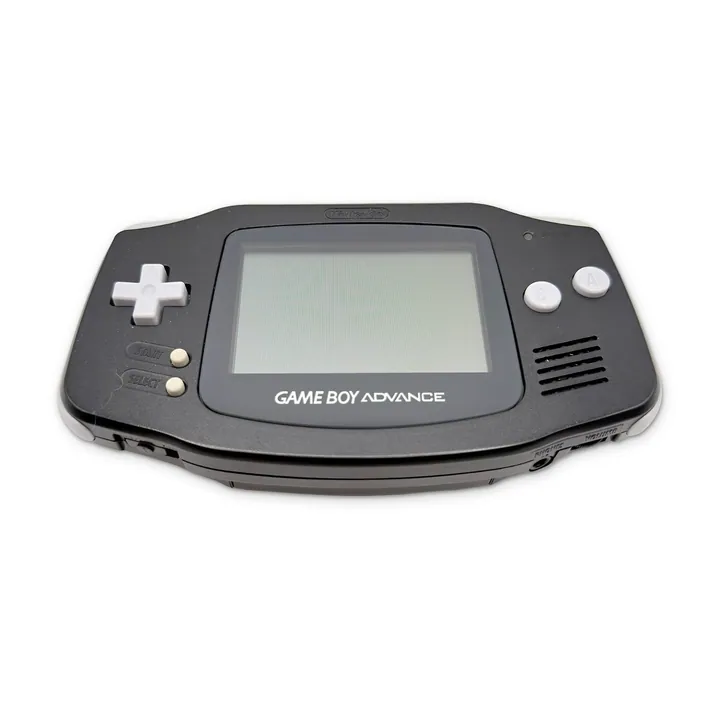 Nintendo Game Boy Advance GBA AGB-001 Nero PAL Scatola Libretti CIB Testato — foto 2