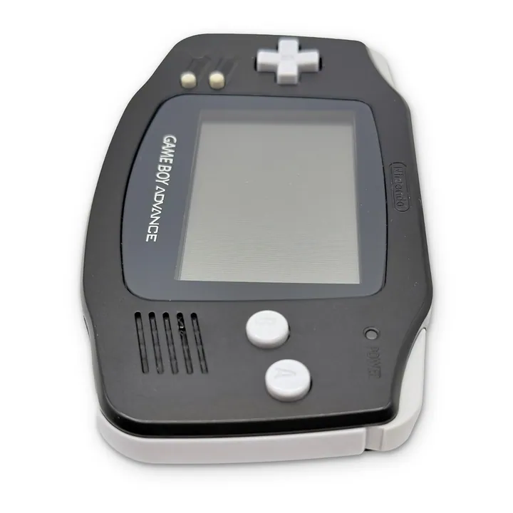 Nintendo Game Boy Advance GBA AGB-001 Nero PAL Scatola Libretti CIB Testato — foto 3
