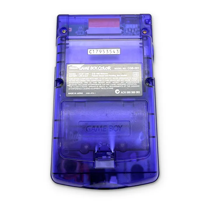 Nintendo Game Boy Color GBC Midnight Blue Blu Notte Toys R Us JAP Testato — foto 4