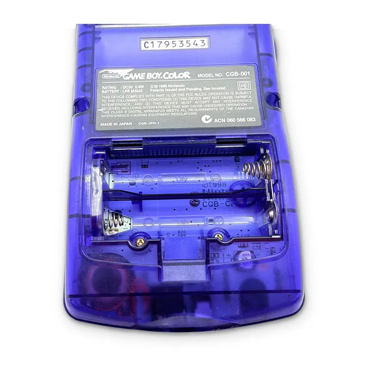 Nintendo Game Boy Color GBC Midnight Blue Blu Notte Toys R Us JAP Testato — foto 8