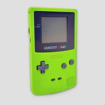 Nintendo Game Boy Color GBC Verde Lime Ricondizionata Scocca Nuova Funzionante