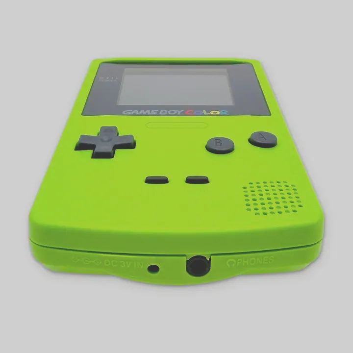 Nintendo Game Boy Color GBC Verde Lime Ricondizionata Scocca Nuova Funzionante — foto 2