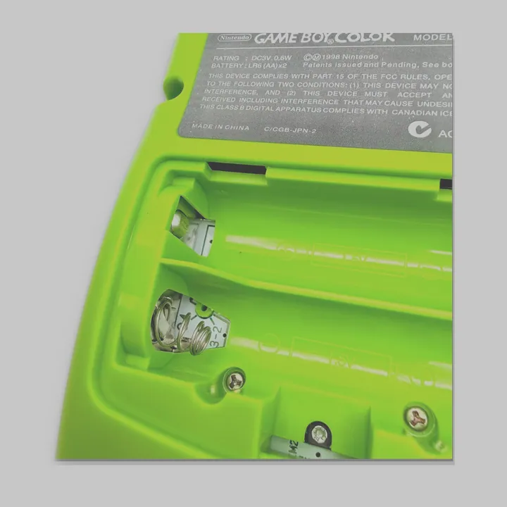Nintendo Game Boy Color GBC Verde Lime Ricondizionata Scocca Nuova Funzionante — foto 9
