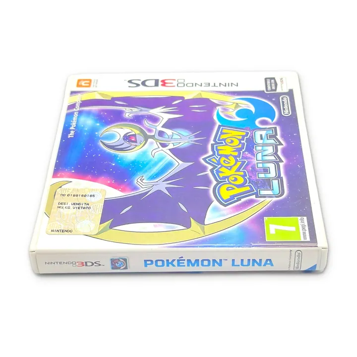 Pokemon Luna Nintendo 3DS 2DS PAL ITA Italiano Completo Libretti Testato Ottimo — foto 6