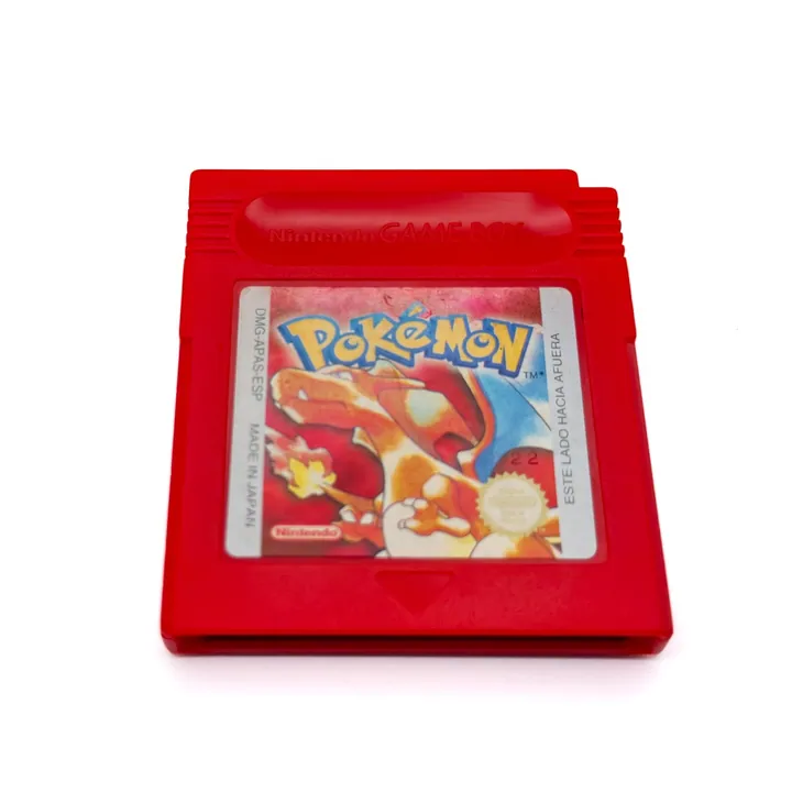 Pokémon Rosso Rojo Game Boy GB Spagnolo ESP Originale Batteria Nuova Testato — foto 2