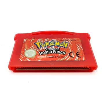 Pokémon Versione Rosso Fuoco Game Boy Advance GBA PAL ITA Originale Testato