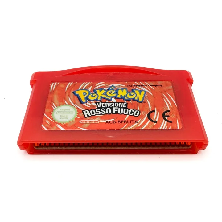 Pokémon Versione Rosso Fuoco Game Boy Advance GBA PAL ITA Originale Testato
