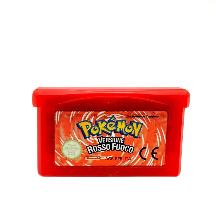 Pokémon Versione Rosso Fuoco Game Boy Advance GBA PAL ITA Originale Testato — foto 3