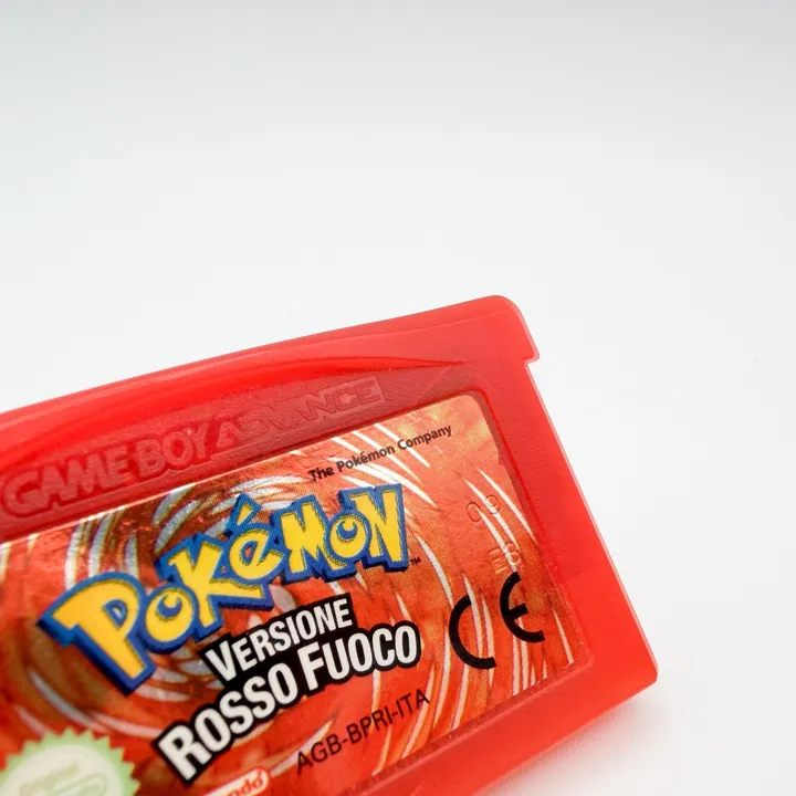Pokémon Versione Rosso Fuoco Game Boy Advance GBA PAL ITA Originale Testato — foto 4