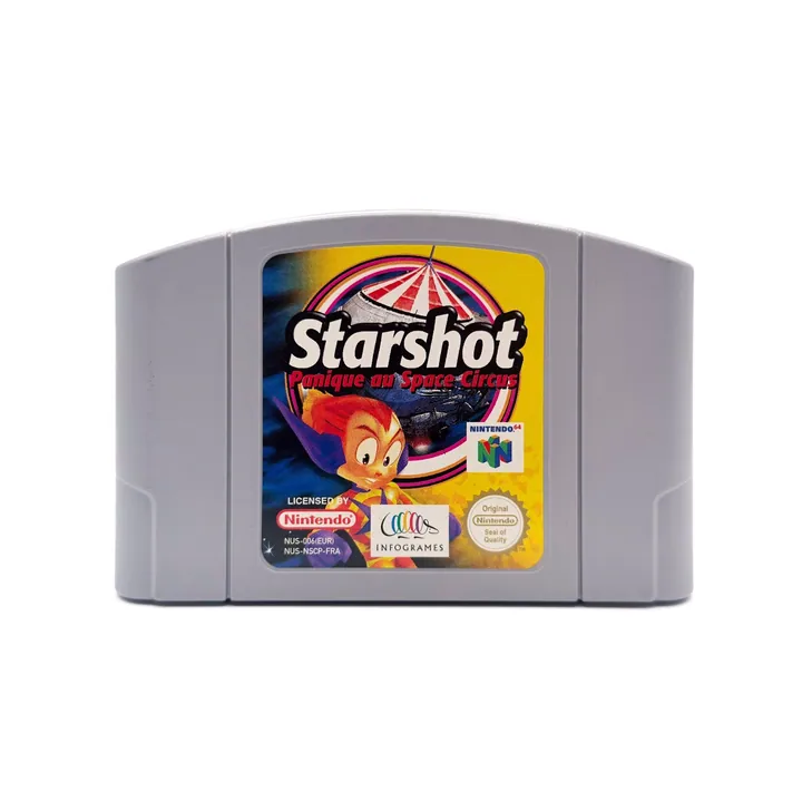 Starshot Panique au Space Circus Nintendo 64 N64 PAL FRA Completo Boxato CIB — foto 4
