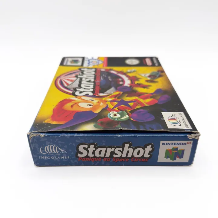 Starshot Panique au Space Circus Nintendo 64 N64 PAL FRA Completo Boxato CIB — foto 9