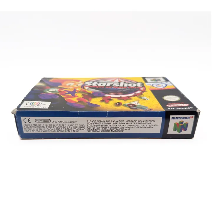 Starshot Panique au Space Circus Nintendo 64 N64 PAL FRA Completo Boxato CIB — foto 10